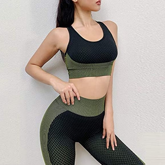 High quality 3 piece Yoga Workout Athletic Set - Picture 3 of 6